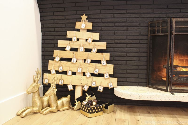 Adventskalender af paller
